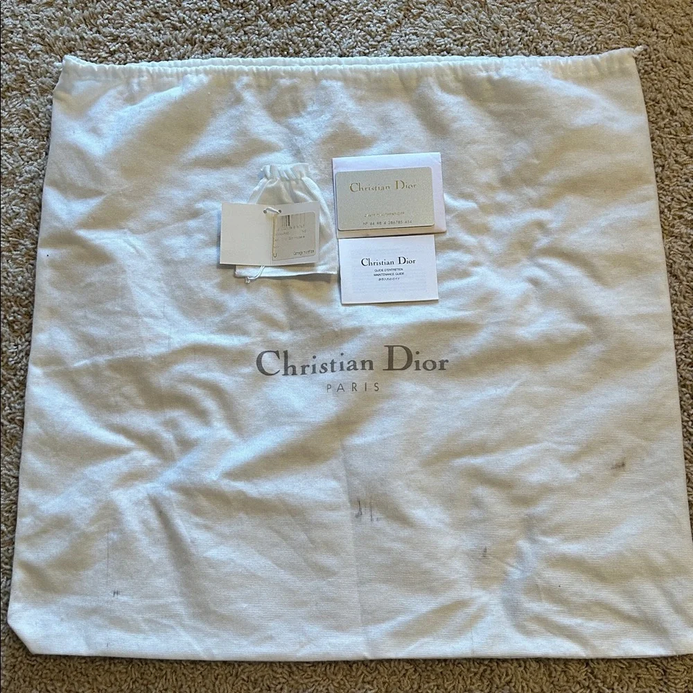 Christian Dior Lady Dior Cannage Black Tote Bag- Like New!! - Picture 12 of 12